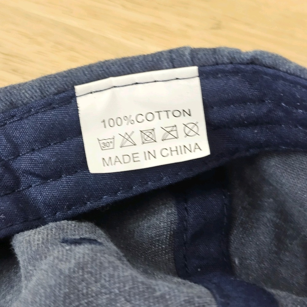 Official NYPD Baseball Hat Navy Blue One Size White Lettering Mens Unisex Womens - Picture 4 of 8